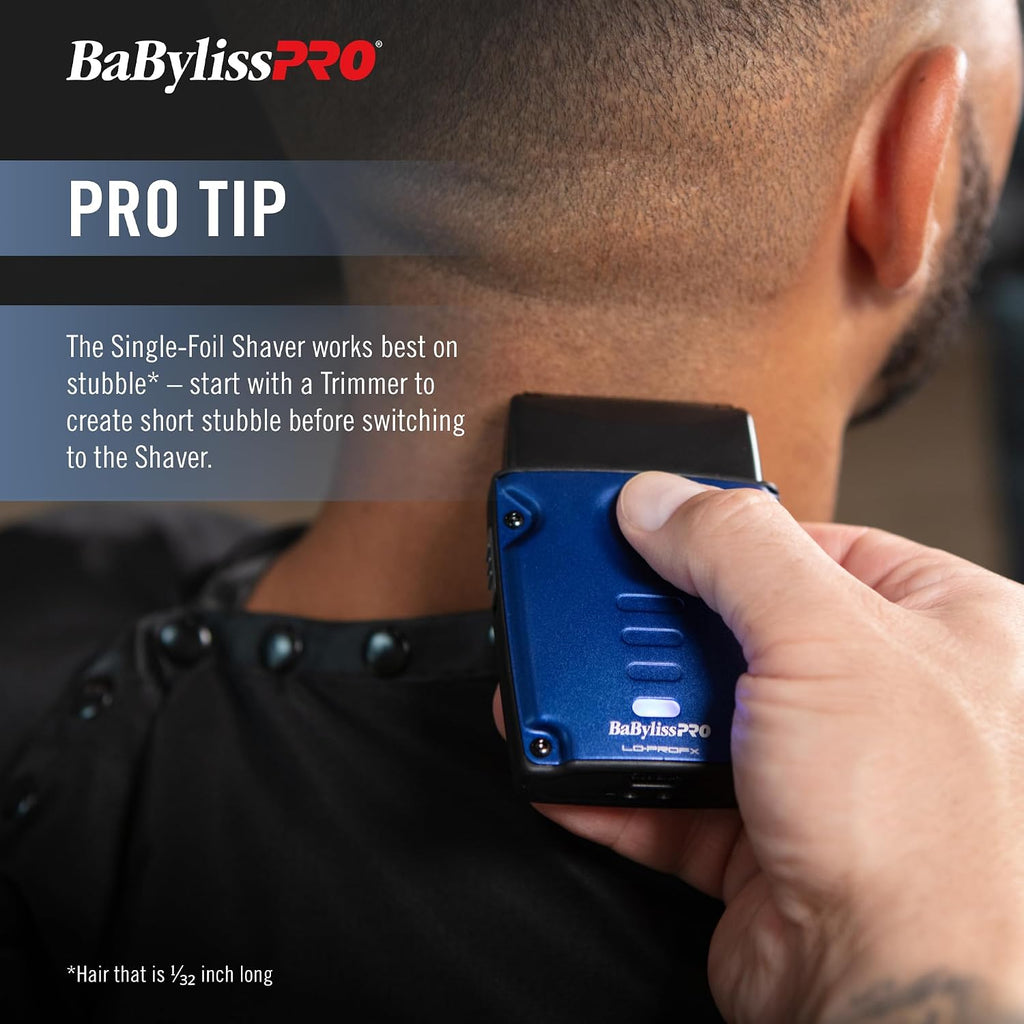 BaBylissPRO High-Performance Compact LO-PROFX Trimmers for Men
