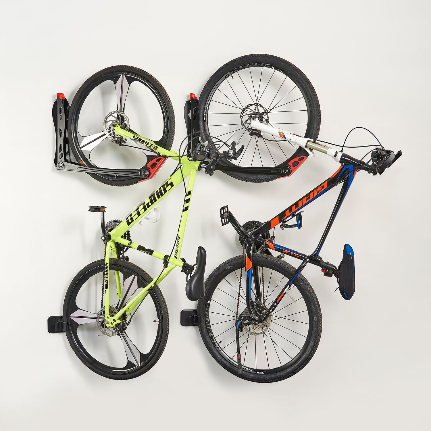 Ultrawall BIKEPAL Swivel Bike Racks - No Lift Wall-Mounted Bike Storage Solution for Home & Garage