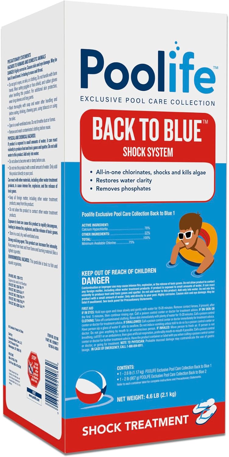 poolife Back To Blue (4.6 lb) (6 Pack)