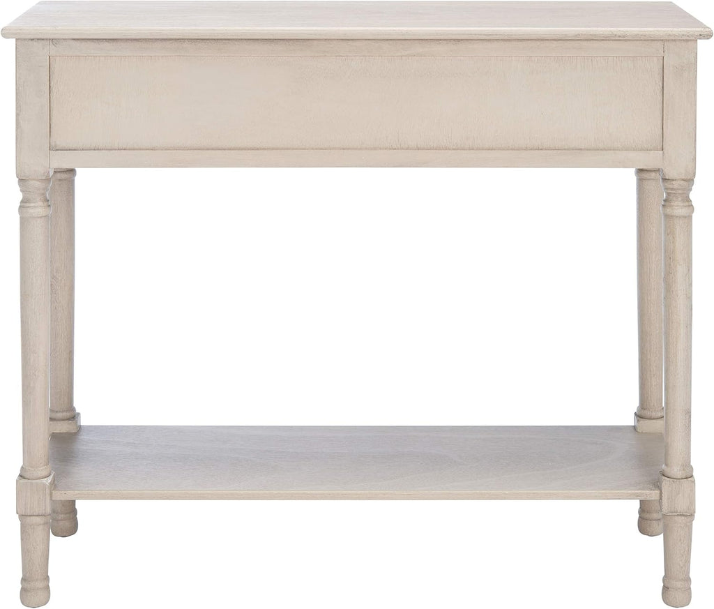 SAFAVIEH Home Collection Josie Greige 2-Drawer Console Table