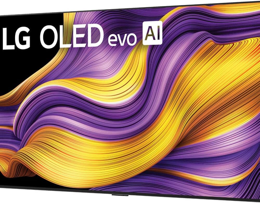 LG 55 inch Class G5 Series OLED evo 4K UHD AI Smart TV with Streaming Bundle HDMI Cable and 12 Month CPS Warranty for Stunning Picture Clarity and Ultimate Home Entertainment