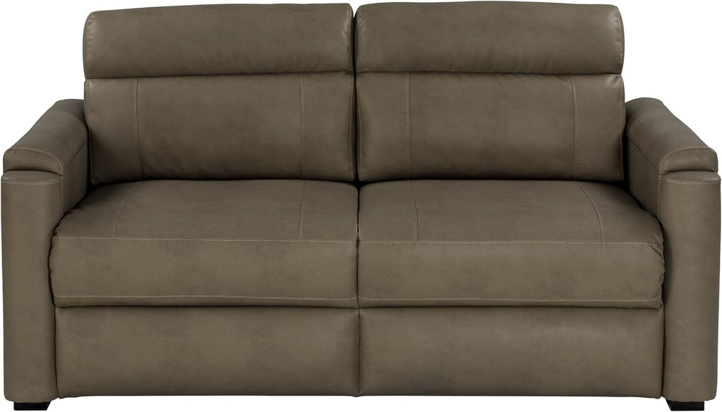 Thomas Payne 68' Grummond RV Tri-Fold Sofa with PolyHyde Fabric, Couch-to-Bed Conversion, Removeable Back, Easy Installation for Travel Trailers, 5th Wheels and Motorhomes - 2020128147