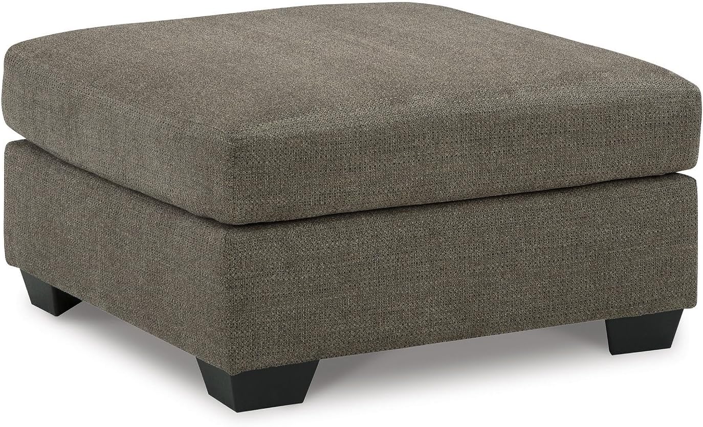 Signature Design by Ashley Mahoney Contemporary Oversized Accent Ottoman, Brown