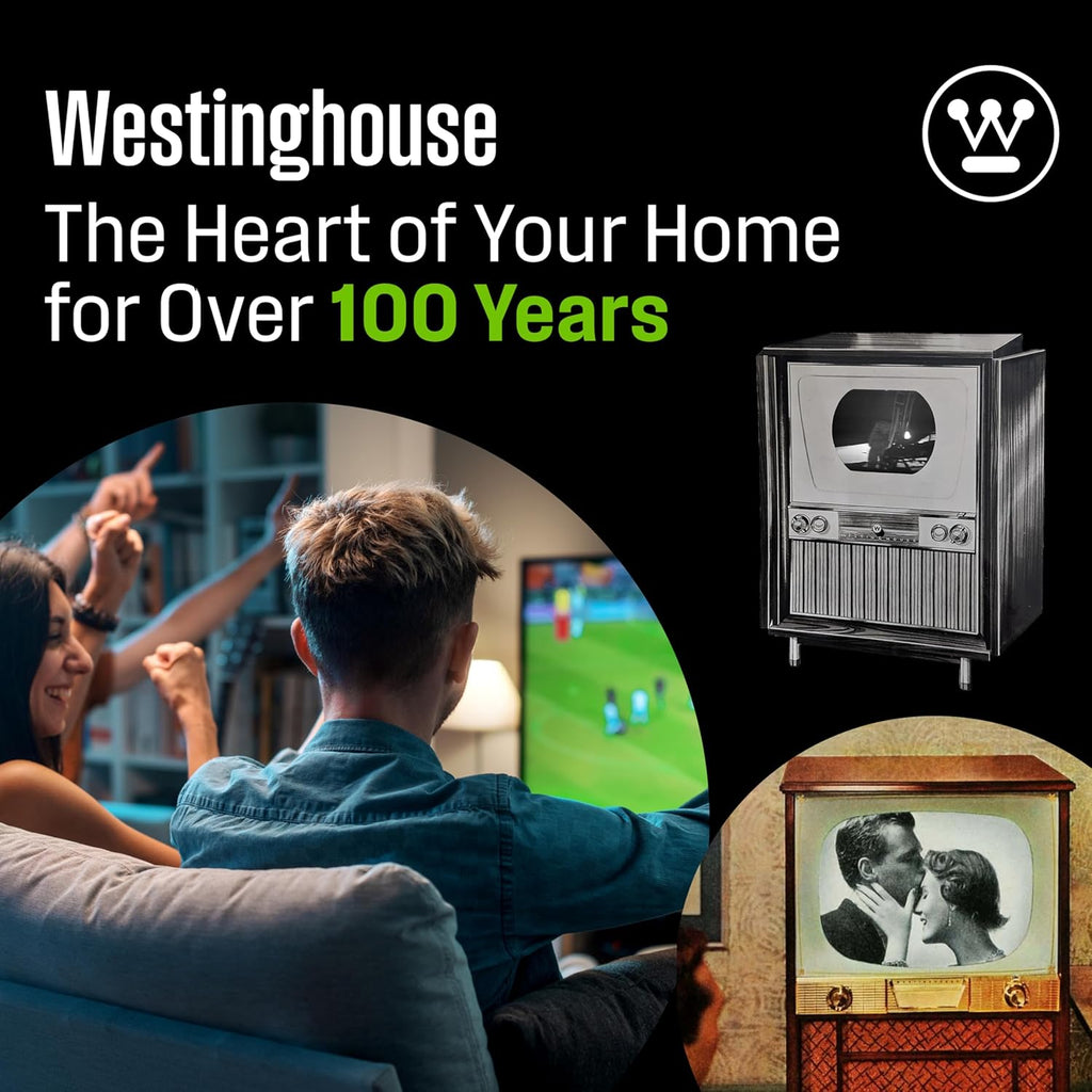 Westinghouse 43-inch Smart TV, FHD 1080P Xumo TV w/Voice Remote, Flat Screen Television w/Dolby Atmos, Bluetooth, Apple AirPlay, Wi-Fi & Mobile Connectivity