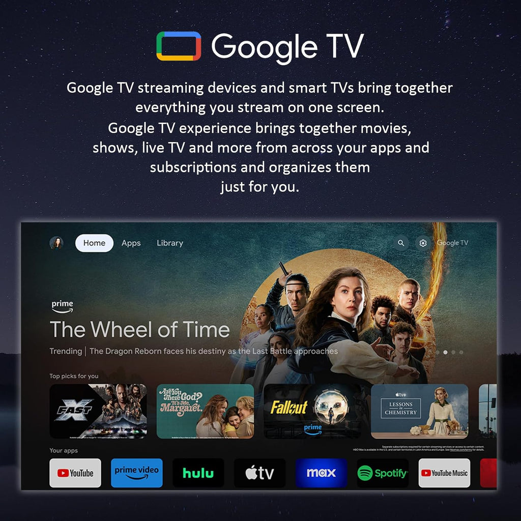 SYLVOX Outdoor TV with Rolling Stand, 55 inch 4K Smart TVs, Weatherproof & IP56 Waterproof, Support Google Assistant, Chromecast, 1000 nit Brightness Partial Sun (Deck Pro 3.0/2026)