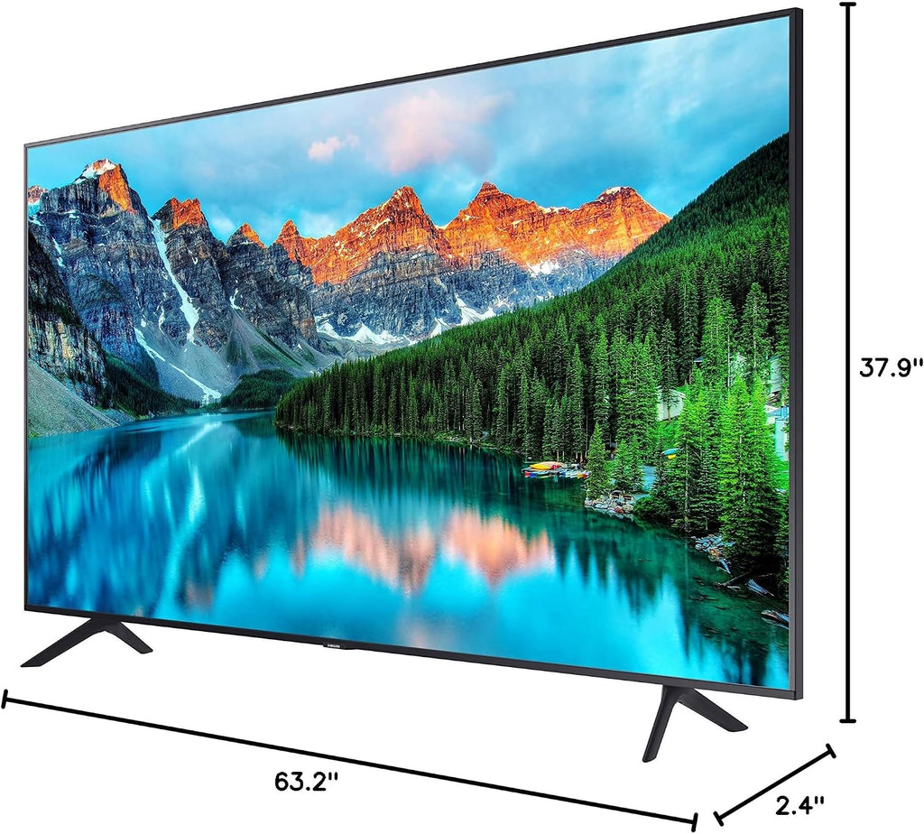 Samsung 65-Inch BE65T-H Pro TV | Commercial | Easy Digital Signage Software | 4K | HDMI | USB | TV Tuner | Speakers | 250 nits, Black