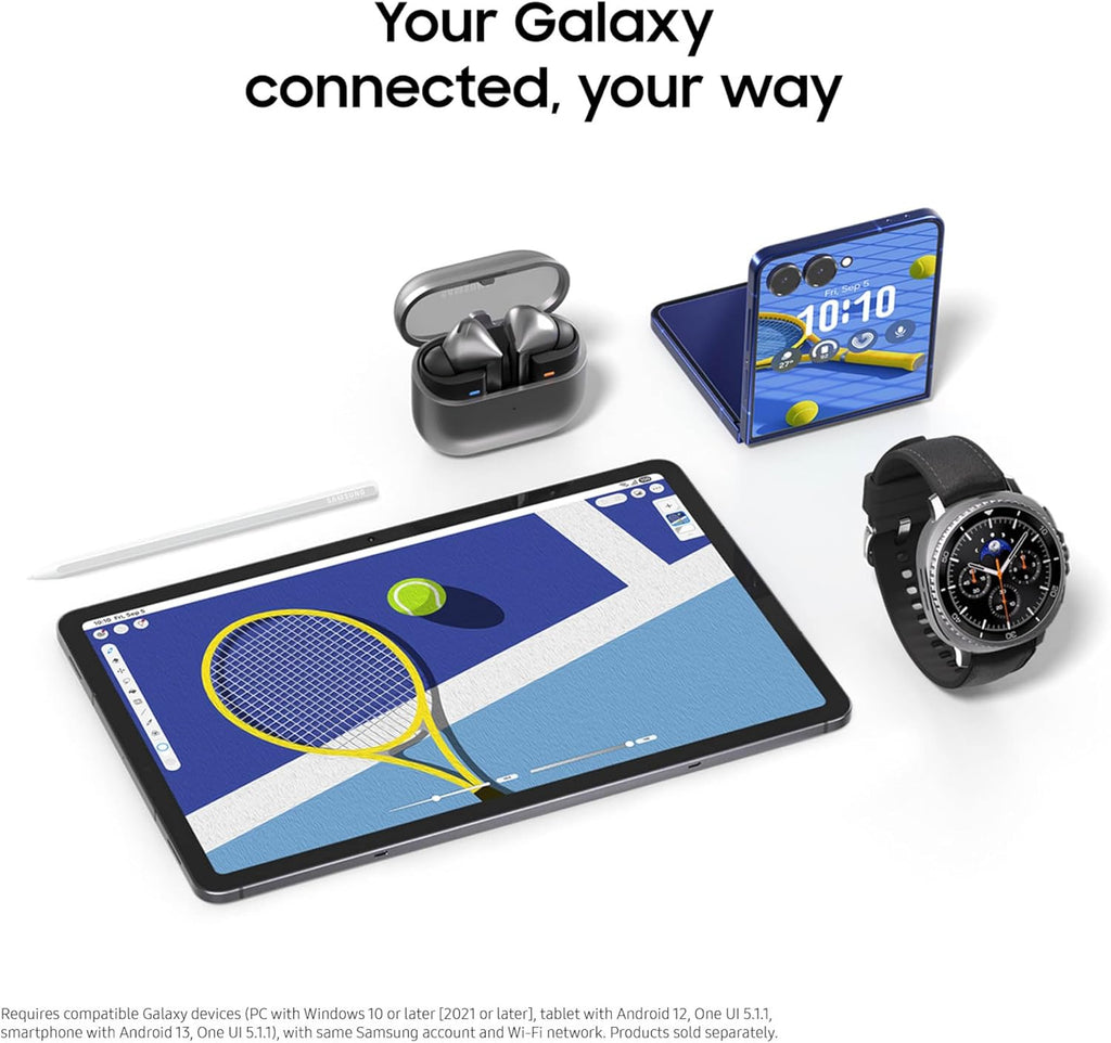 Samsung Galaxy Tab S11 256GB WiFi Android Tablet, Dynamic AMOLED 2X Display, 3nm MediaTek Processor, Galaxy AI, IP68, High Performance, Premium 11' AMOLED Screen, Slim, Portable Design, Silver