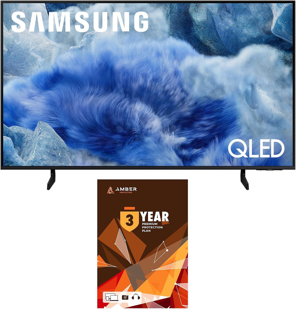 Samsung QN43Q8FAAFXZA 43 Inch Class QLED Q8F 4K Vision AI Smart TV with 3 Year Amber Protection Plan (2025)