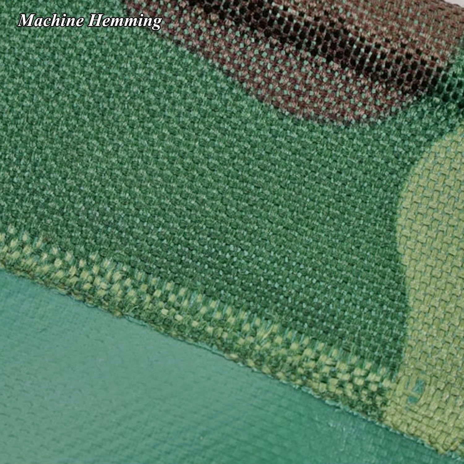 Home Tarp Cover Green Tarp Waterproof 4.5x6.6ft-39x39ft Poly Tarps with Grommets for Boat Pool Roof Outdoor Enclosure Porch Gazebo(14.5x26ft)