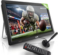 14inch Portable TV with Digital Tuner,Battery Operated TV with ATSC/HDMI/USB/SD Card Input,Built-in 12v Car Charger for Camping,Travel,Emergency