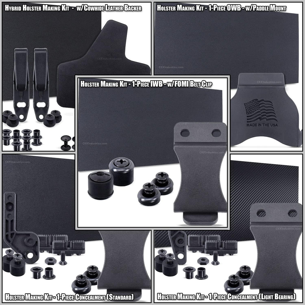 Kydex Holster Making Thermoform Tools - Combo Kits