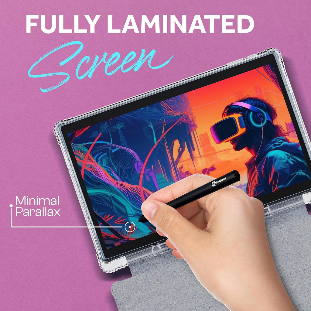PicassoTab-X14 Standalone Drawing Tablet • No Computer Needed • Largest 14' Laminated Screen • Pro Drawing Apps & Tutorials • 4096 Pressure Stylus • Portable Digital Graphic Tablet for Artists -X14