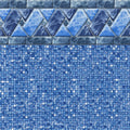 Swimline Unibead Pool Liner for Above Ground Pools, StoneHarbor, 12 x 24 (Oval), 52 Inch Wall, 25 Gauge