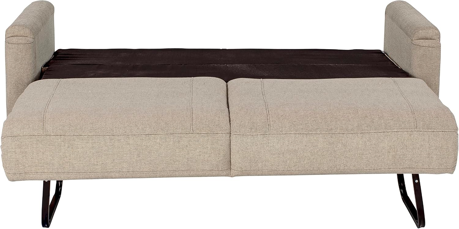 Thomas Payne 72' Norlina RV Tri-Fold Sofa with Woven Fabric, Couch-to-Bed Conversion, Removeable Back, Easy Installation for Travel Trailers, 5th Wheels and Motorhomes - 2020128896