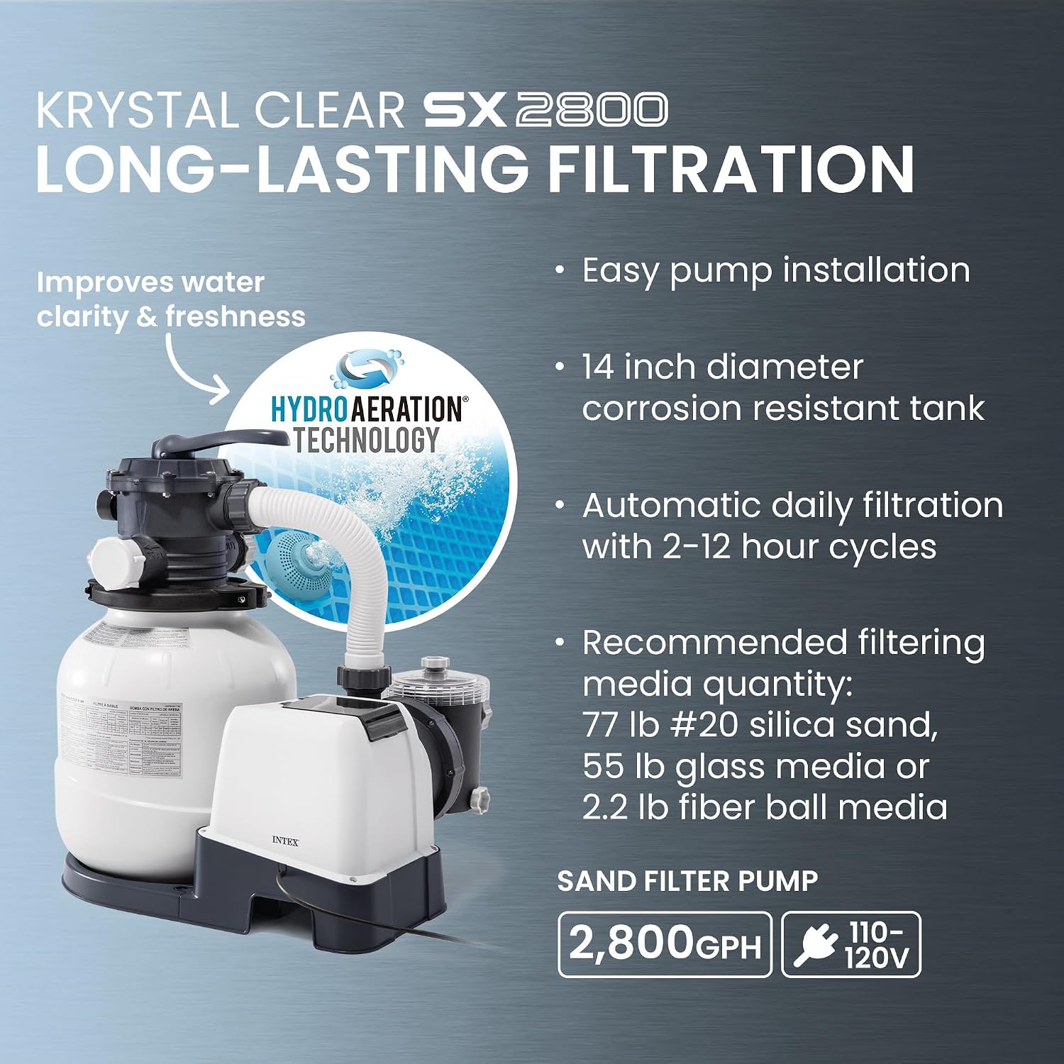 INTEX 26373EH Ultra XTR 32ft x 16ft x 52in Above Ground Swimming Pool Set with Sand Filter Pump and Deluxe Maintenance Cleaning Kit (2-Pack)