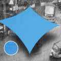 Royal Shade 14' x 20' Blue Rectangle Waterproof Sun Shade Sail RS-SLR Canopy Awning Shelter, UPF50+ 98% UV Blockage UV & Water Resistant, Outdoor Patio Garden Carport (We Make Custom Size)