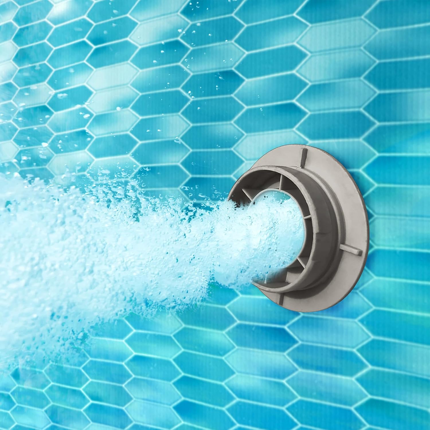 Funsicle Quickset Designer 10' x 30' Round Above Ground Swimming Pool, with FiltraBoost 400 GPH Filter Pump, Type I Filter Cartridge & Repair Patch, Triple Basketweave Print