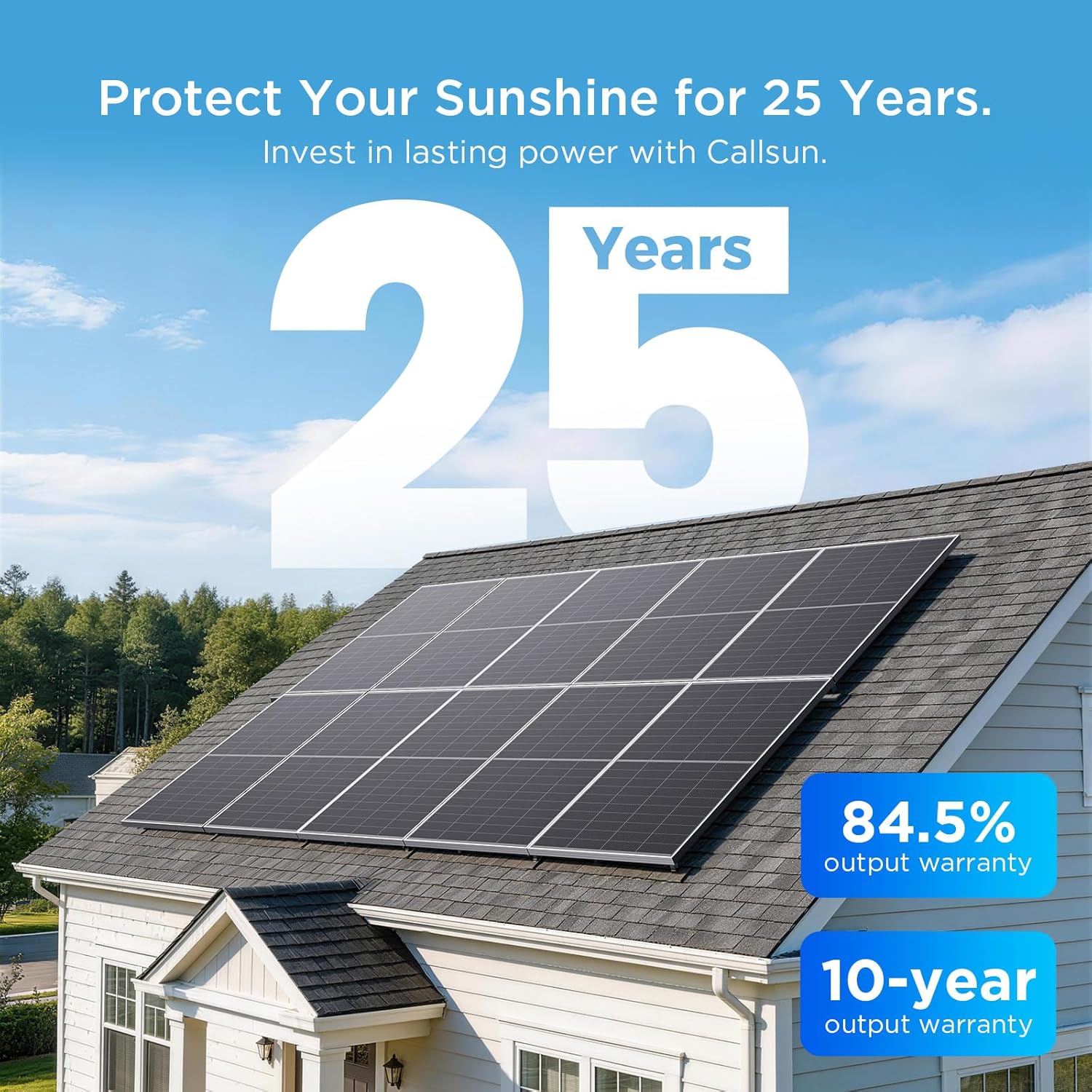 N-Type 16BB 400W Bifacial Solar Panel, 2×200W Solar Panels for 12V/24V Battery Systems, 25% High Efficiency, Dual-Module Anti-Shade Design, for RV Van Marine Rooftop Home Off-Grid