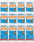 Poolife Clean Shock - Shock Pool Treatment - Fast Dissolving Pool Chlorine Granules, Kills Bacteria & Algae, Water Balance Friendly, UV Degradation Resistant Formula - 1 Lb (12 Bags)