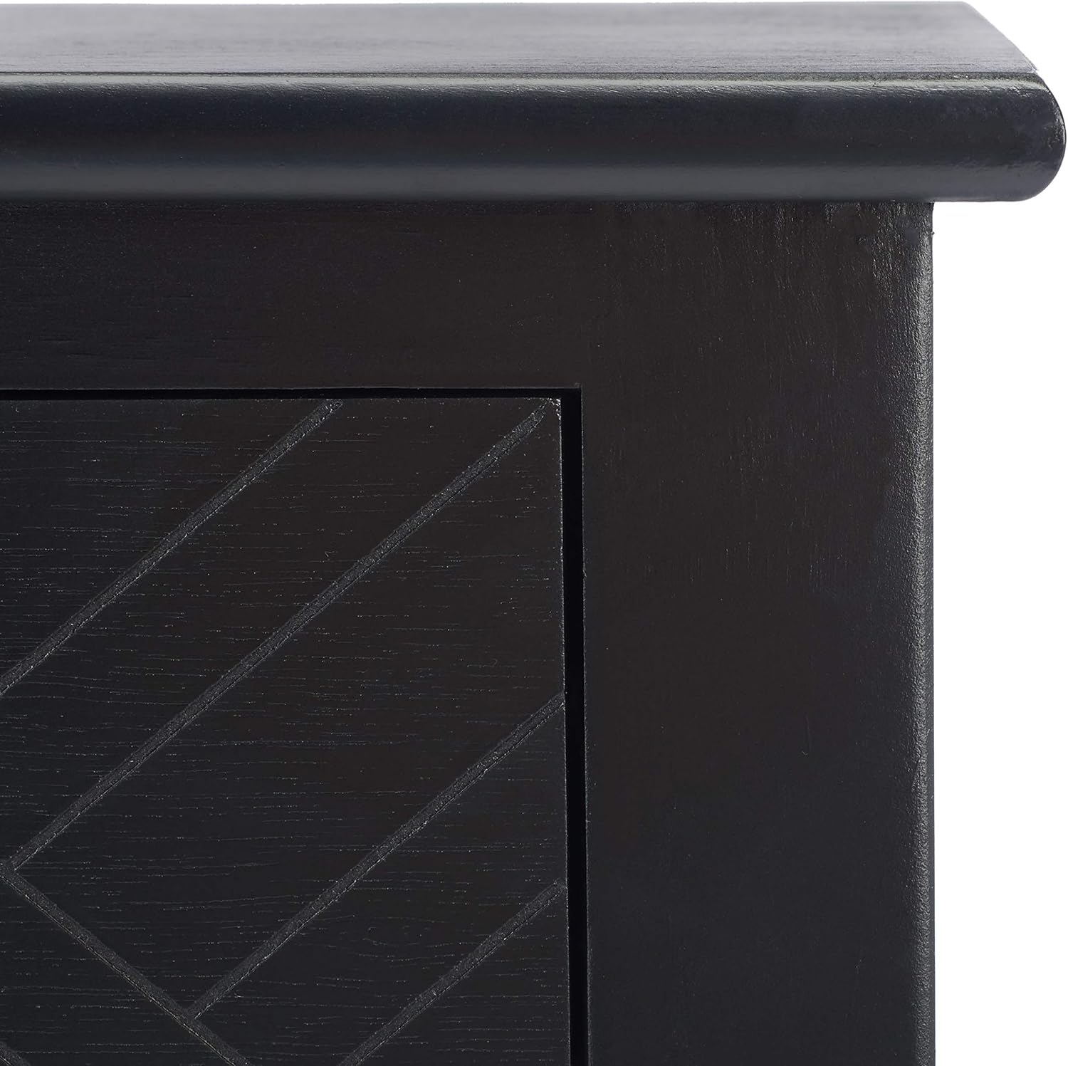 Safavieh Home Collection Peyton Black 2-Drawer Console Table CNS5704B
