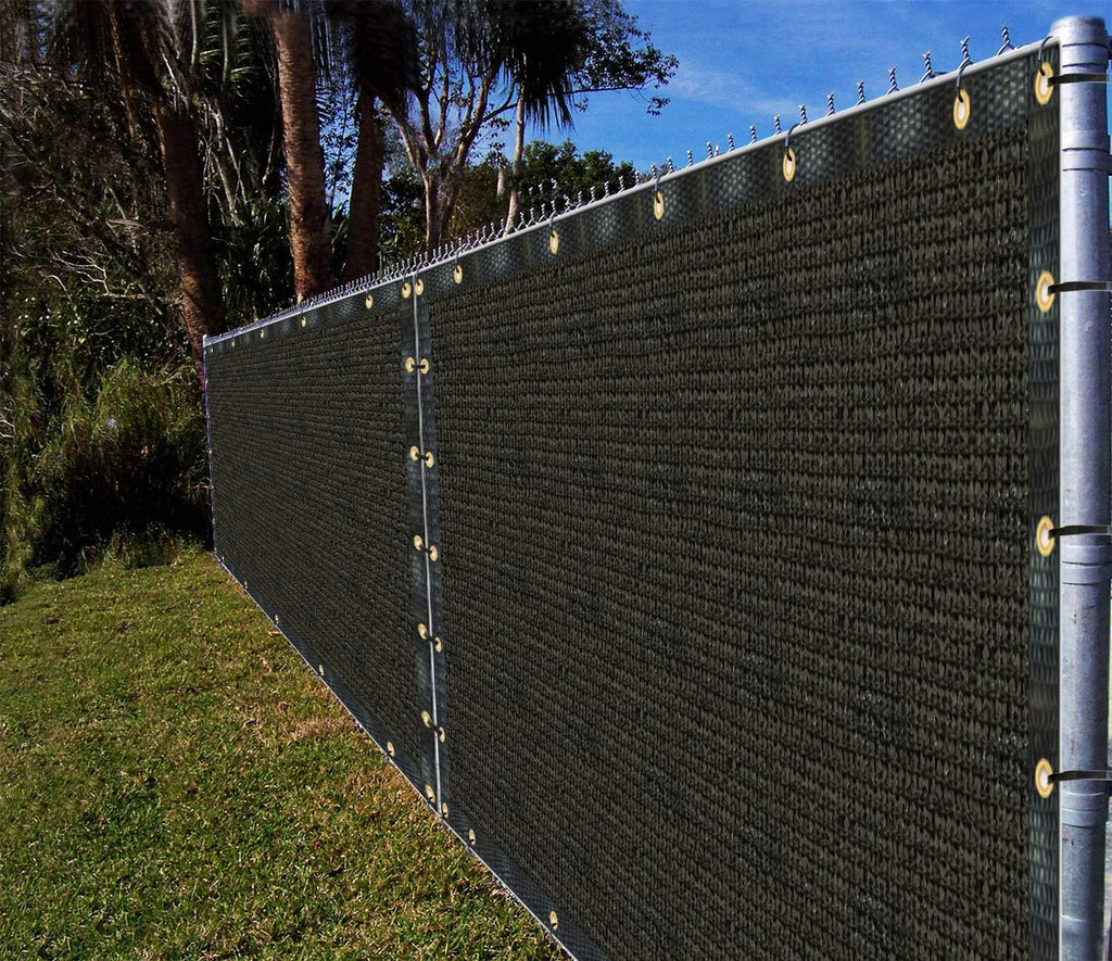 Ifenceview 14' x 20' Black Fence Privacy Screen Fence Cover Panels Mesh Net for Construction Site Yard Driveway Garden Pergolas Gazebos Railing Canopy Awning 165 GSM