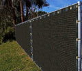 Ifenceview 14' x 20' Black Fence Privacy Screen Fence Cover Panels Mesh Net for Construction Site Yard Driveway Garden Pergolas Gazebos Railing Canopy Awning 165 GSM