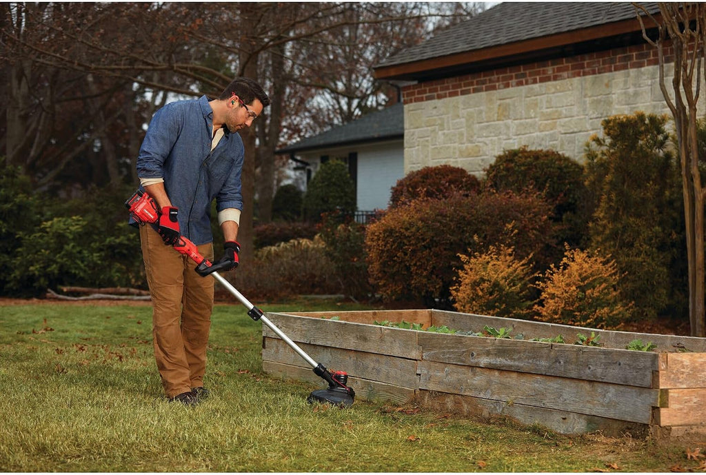 CRAFTSMAN V20 String Trimmer and Leaf Blower Combo Kit, Cordless (CMCK297M1)