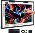 TOHETO Rechargeable A1 Light Pad 35.4'x23.6', Extra Large LED Light Board for Diamond Painting, 3-Color Modes Light Box, Diamond Art Light Table, Lightbox for Tracing and Drawing, Sketching, Artists