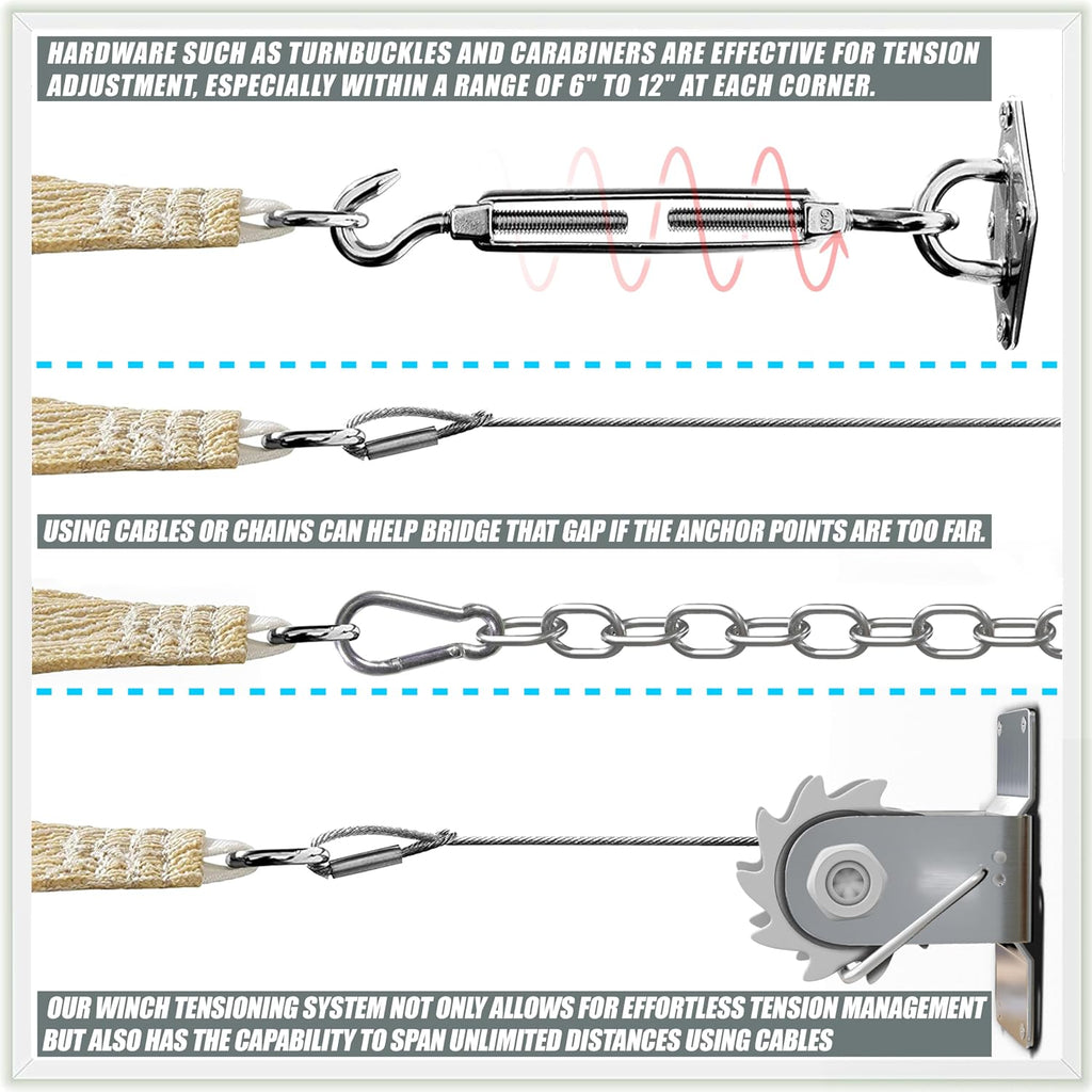 Amgo Custom Size 14' x 20' Sand Beige Rectangle Square Sun Shade Sail UPF50+ AGTAPR0812, Order to Make Canopy Awning, BN UV Blockage, Water & Air Permeable, Commercial and Residential (We Customize)