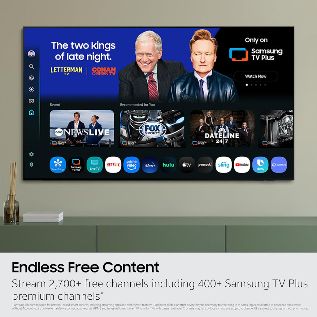 Samsung 77-Inch Class OLED 4K S85F Series, Vision AI Smart TV (2025 Model, 77S85F) Object Tracking Sound Lite w/Dolby Atmos, NQ4 AI Gen2 Processor, Contour Design, Color Booster Pro, Alexa Built-in