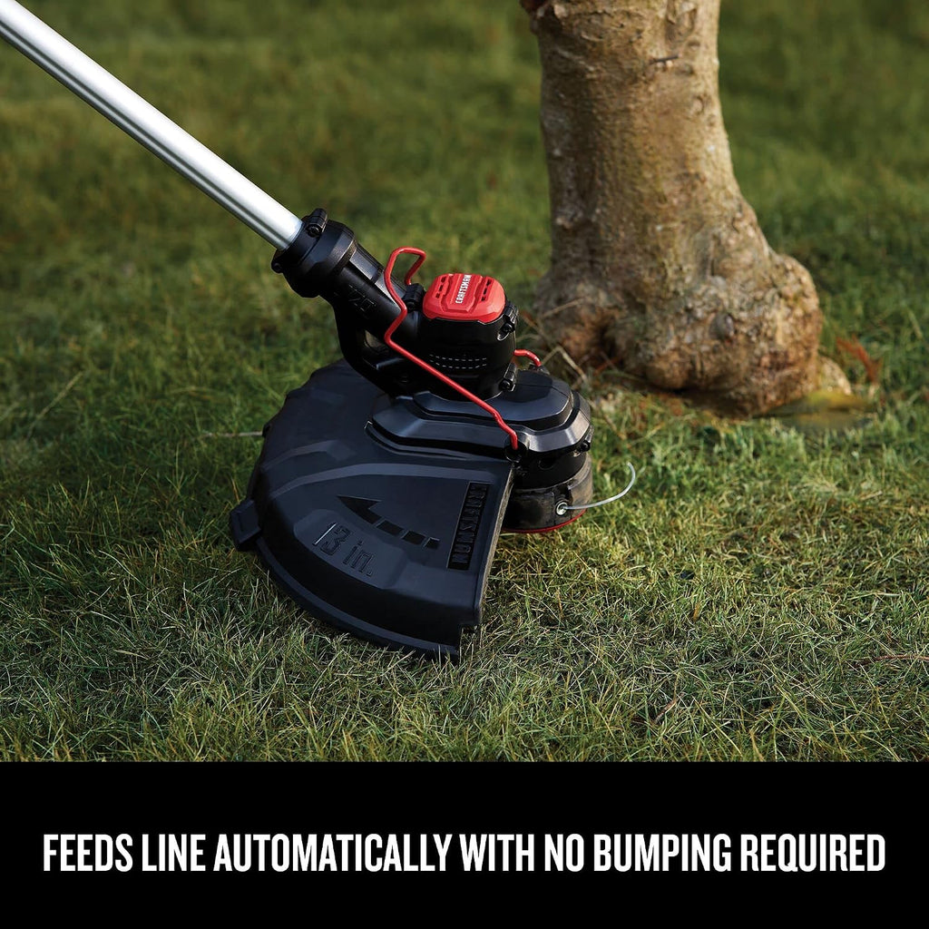 CRAFTSMAN 20V MAX WEEDWACKER String Trimmer and Leaf Blower Combo Kit, Battery and Charger Included (CMCK197M1)