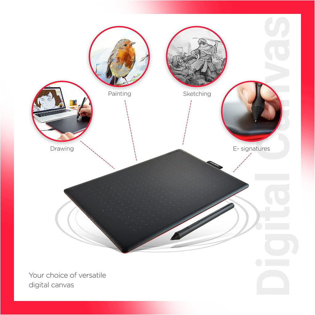 Wacom Graphire Pen Tablet One By Wacom Pen Input Exclusive Model Medium CTL – 672/K0 – C