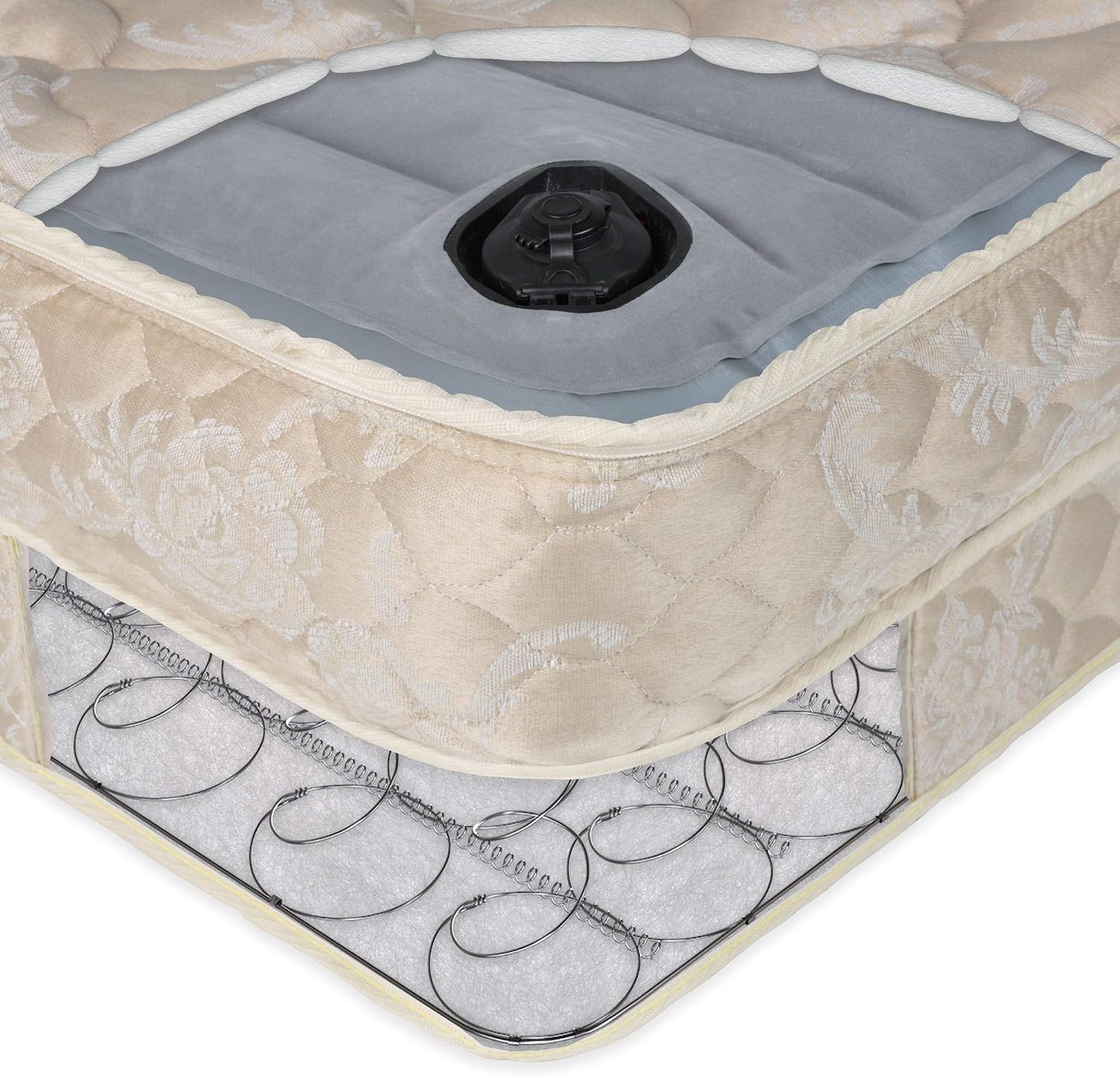 Leggett & Platt AirDream Hypoallergenic Inflatable Mattress with Electric Hand Pump for Sleeper Sofas, 60' Queen