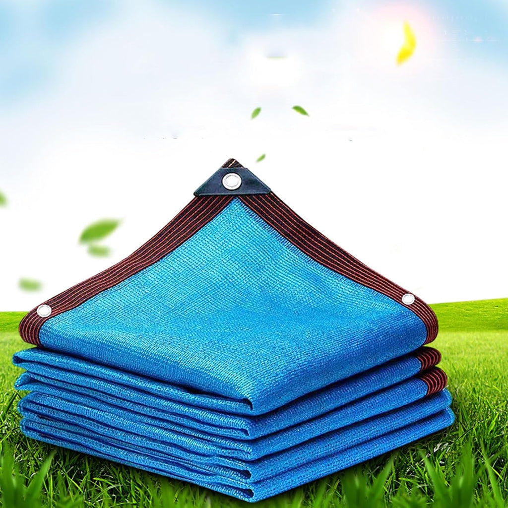 Shade Cloth with Grommets Balcony Covers UV Resistant Shade Sunblock Net Shade Cloth for Greenhouse,Parking Shed, Garden Yard or Kennel(33x98ft(10x30m))