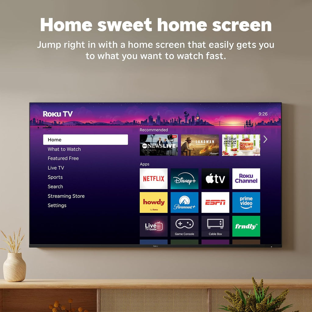 Roku Smart TV - 55-Inch Pro Series QLED RokuTV & TV Wall Mount Bundle