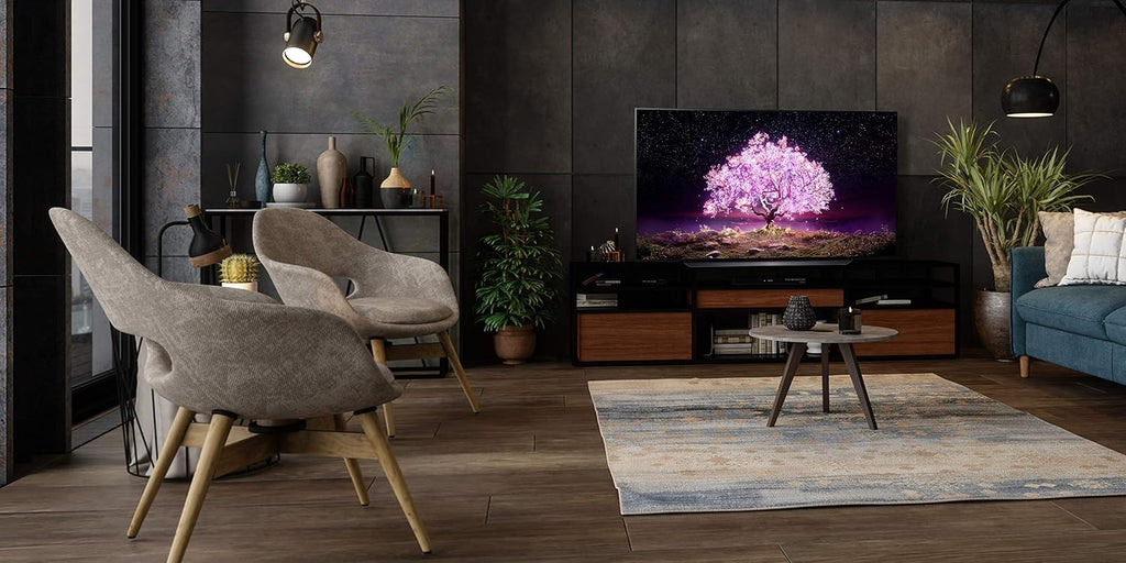 LG OLED C1 Series 48' Alexa Built-in 4k Smart TV (3840 x 2160), 120Hz Refresh Rate, AI-Powered 4K, Dolby Cinema, WiSA Ready, Gaming Mode (OLED48C1PUB, 2021)