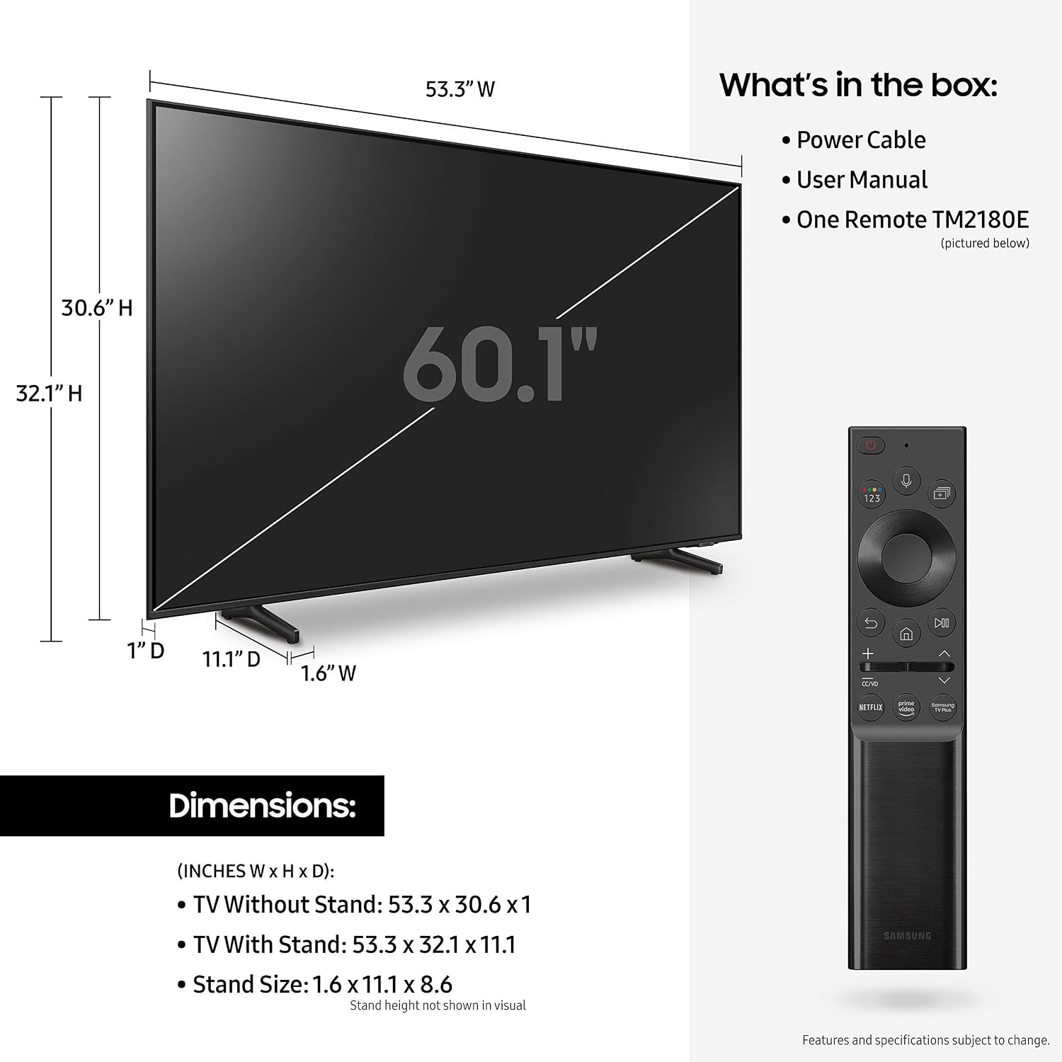 SAMSUNG QN32Q60A / QN32Q60AA / QN32Q60AA 32 inch Q60A QLED 4K Smart TV (Renewed)