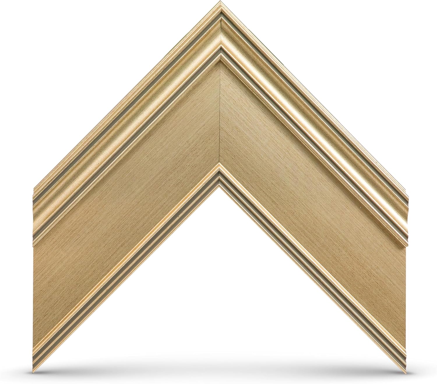 Champagne 75' Premiere Deco TV Frame - Compatible ONLY with Samsung The Frame TV and Pro TVs (Fits 2021-2026, LS03A, LS03B,LS03C,LS03D,LS03FA,LS03FW)