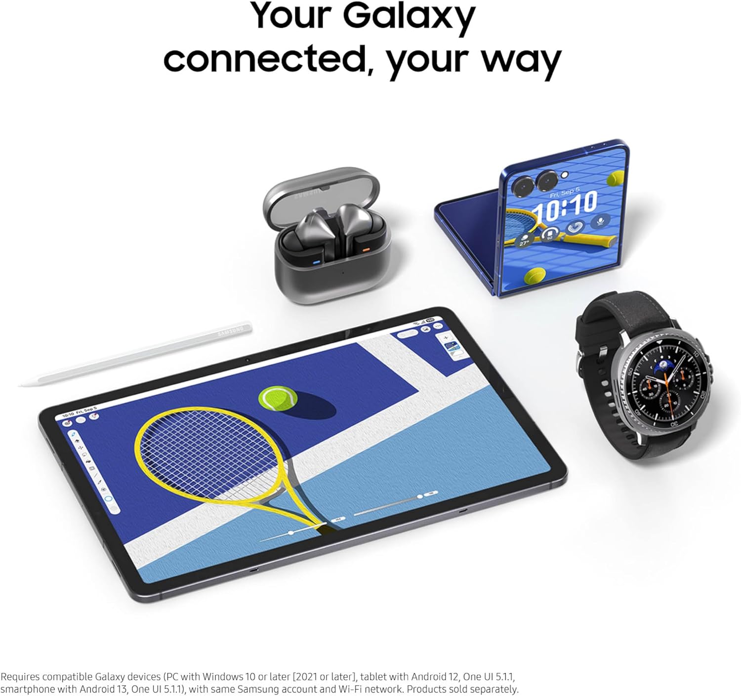 Samsung Galaxy Tab S11 128GB WiFi Android Tablet, Dynamic AMOLED 2X Display, 3nm MediaTek Processor, Galaxy AI, IP68, High Performance, Premium 11' AMOLED Screen, Slim, Portable Design, Silver