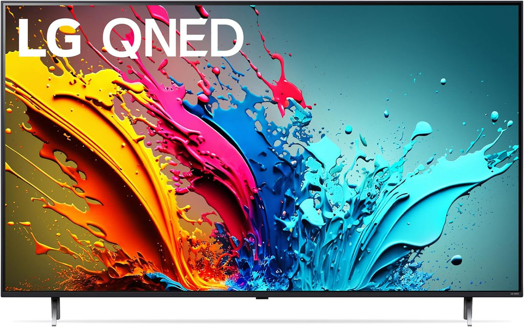 LG 86-Inch Class QNED85T Series LED Smart TV 4K Processor Flat Screen with Magic Remote AI-Powered with Alexa Built-in (86QNED85TUA, 2024) (Renewed)
