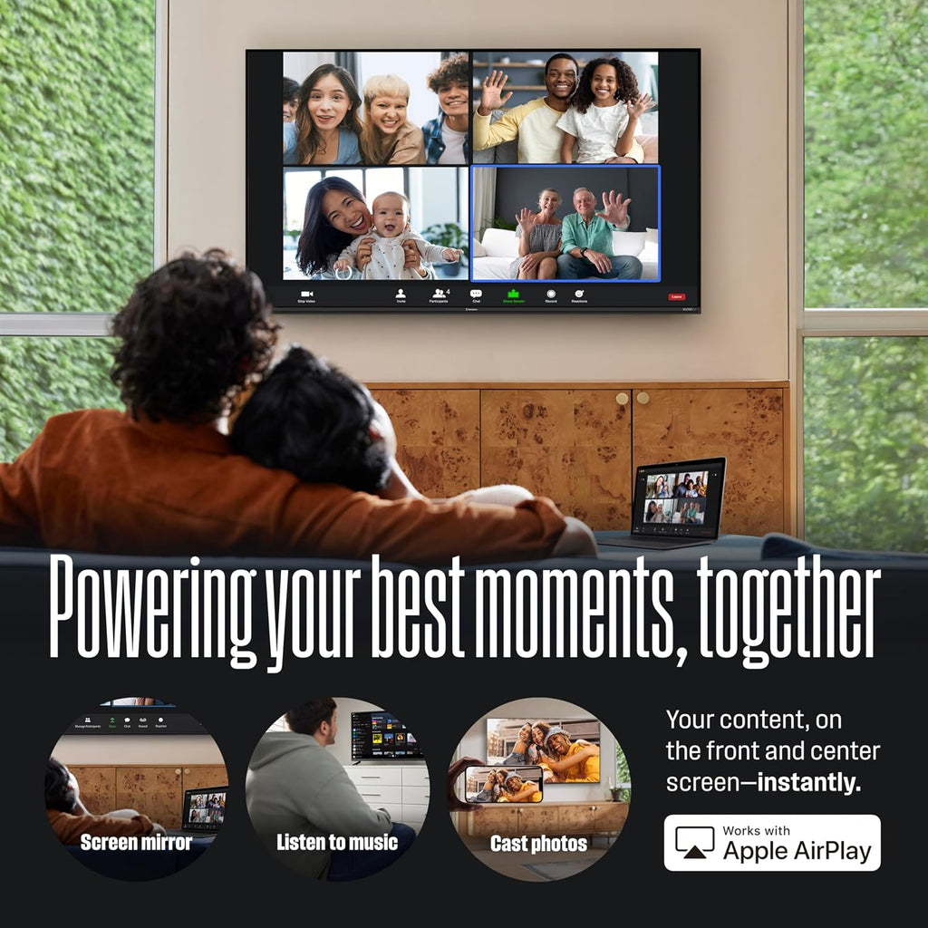 Westinghouse 40-inch Smart TV, FHD 1080P Xumo TV w/Voice Remote, Flat Screen Television w/Dolby Atmos, Bluetooth, Apple AirPlay, Wi-Fi & Mobile Connectivity