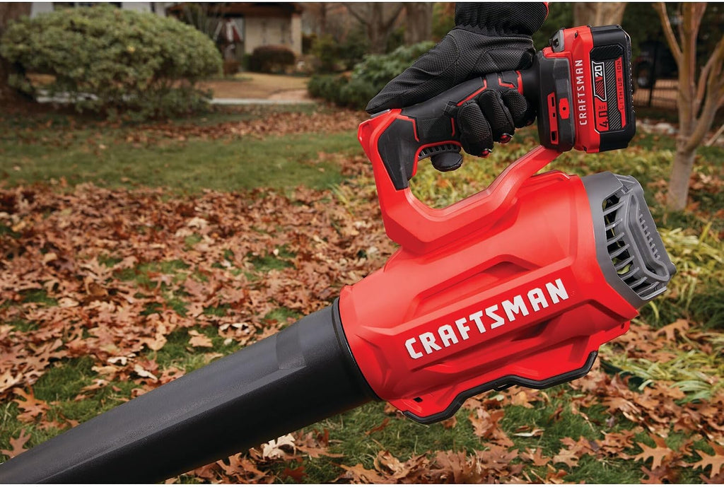 CRAFTSMAN V20 String Trimmer and Leaf Blower Combo Kit, Cordless (CMCK297M1)