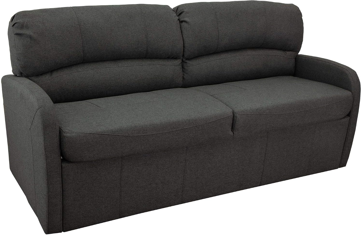 RecPro 70' RV Jack Knife Sofa w/Arms | RV Sleeper Sofa | RV Couch | RV Living Room (Slideout) | Camper Furniture (Fossil)