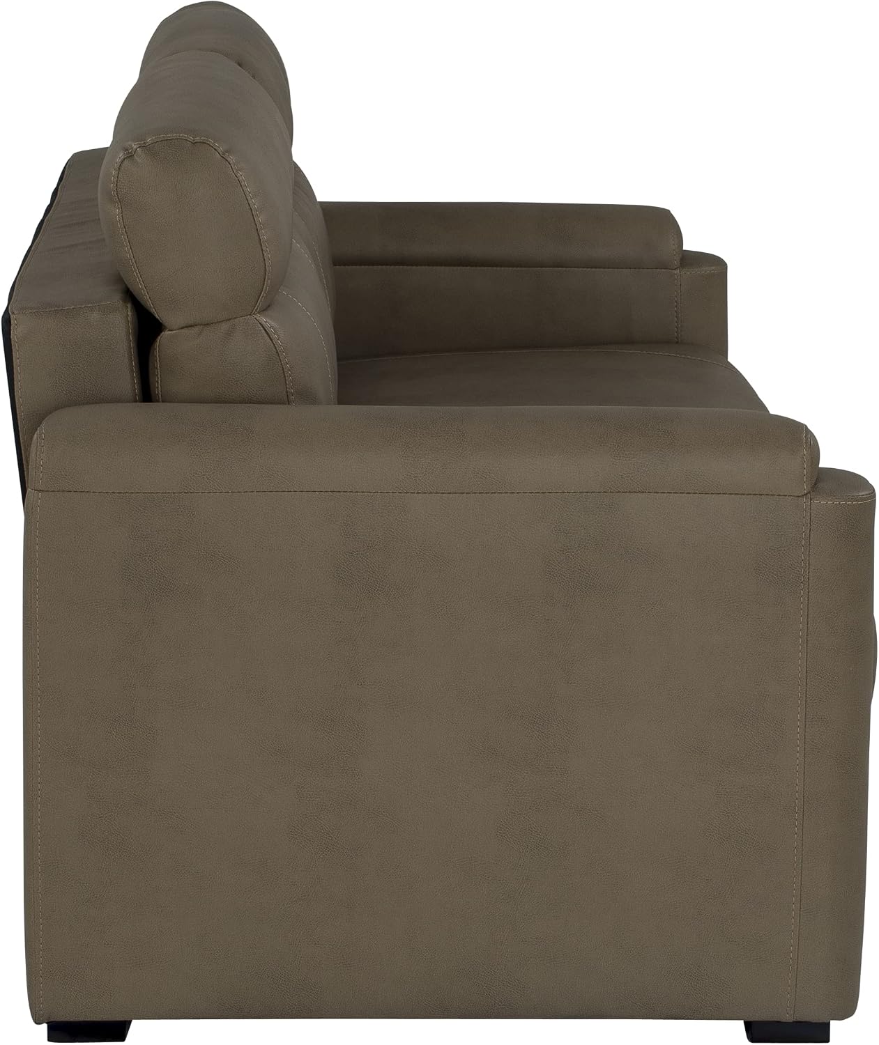 Thomas Payne 68' Grummond RV Tri-Fold Sofa with PolyHyde Fabric, Couch-to-Bed Conversion, Removeable Back, Easy Installation for Travel Trailers, 5th Wheels and Motorhomes - 2020128147