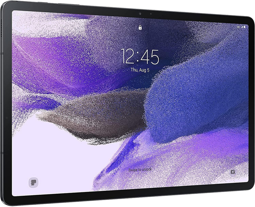 Samsung Galaxy Tab S7 FE 2021 Android Tablet 12.4' Screen WiFi 64GB S Pen Included Long-Lasting Battery Powerful Performance, Black (Renewed)