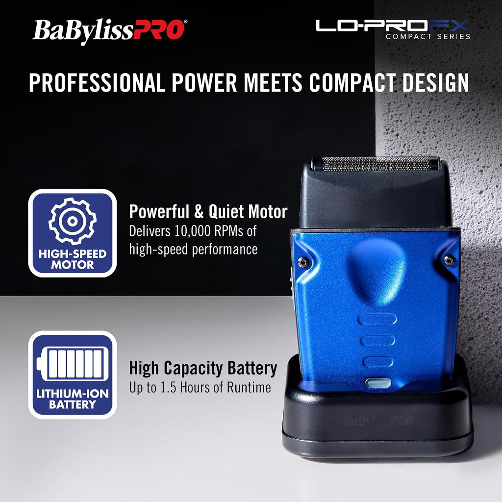 BaBylissPRO High-Performance Compact LO-PROFX Trimmers for Men