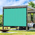 Artpuch Outdoor Pergola Shade Cover 14x20 FT Sun Shade Cloth with Grommets Turquoise Commercial Grade Patio Privacy Screen Shade Canopy (Customized Available) GN06