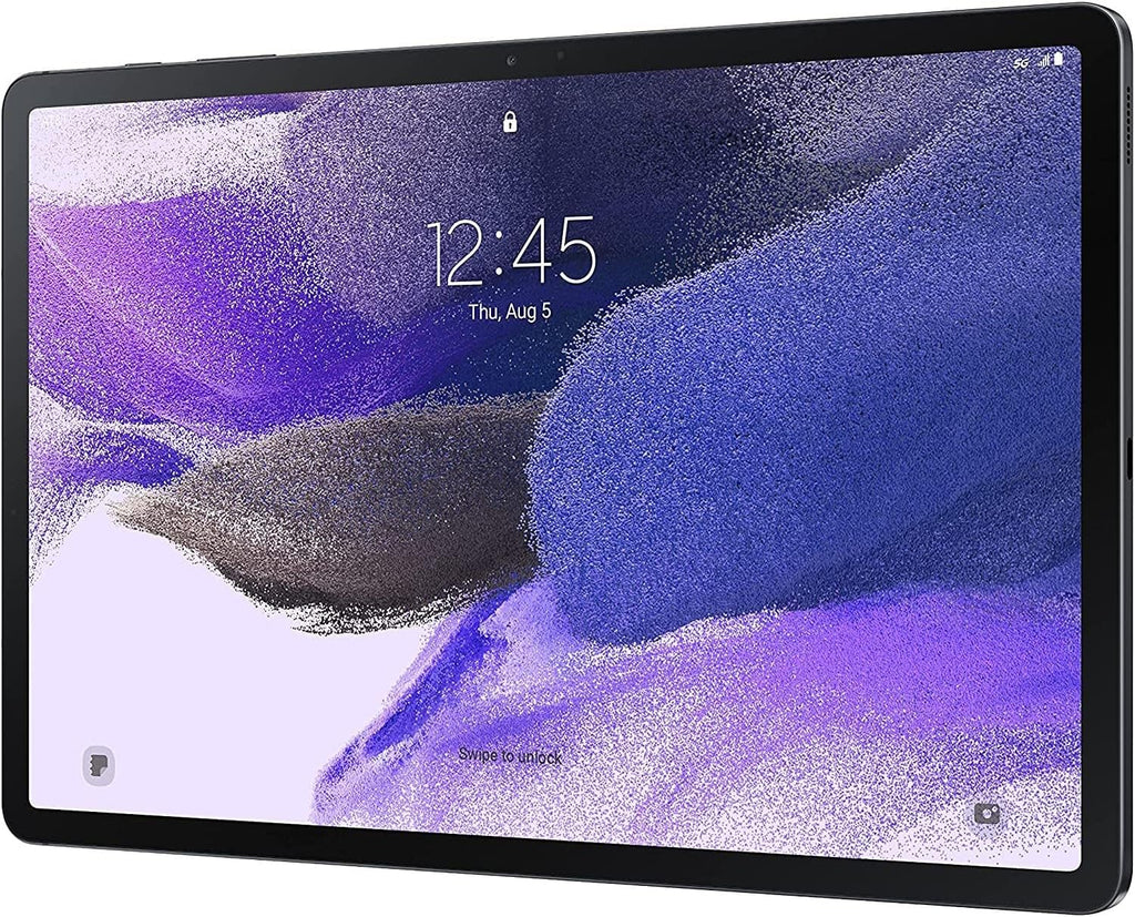 Samsung Galaxy Tab S7 FE 2021 Android Tablet 12.4' Screen WiFi 64GB S Pen Included Long-Lasting Battery Powerful Performance, Black (Renewed)