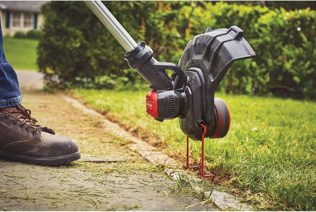 CRAFTSMAN V20 Weed Wacker Cordless String Trimmer and Edger, Weed Eater Includes 2.0 Ah Battery and Charger, Lightweight, Extended Runtime, 2 Speed (CMCST900D1)