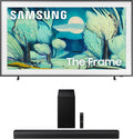 Samsung QN65LS03FAFXZA 65 Inch The Frame QLED 4K Art Mode Vision AI Smart TV with a HW-B750F B Series Soundbar 5.1 Ch and Subwoofer (2025)